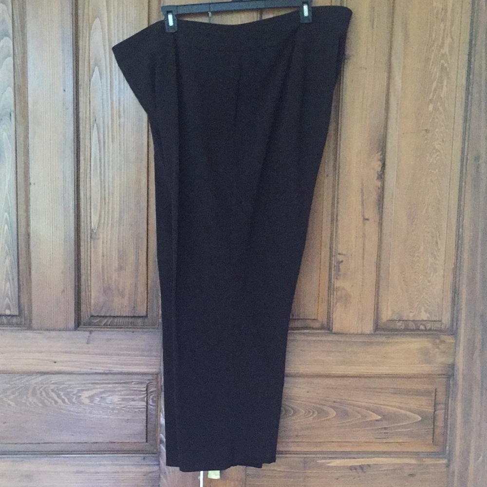 Roz & Ali Women’s Size 24 Black Slacks Pants